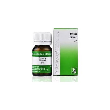Dr. Reckeweg Testes Siccati Trituration Tablet  pack of 4