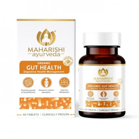 Maharishi Ayurveda Gut Health Tablets  Ayurvedic & Natural 60 Tablets (Pack of 1)