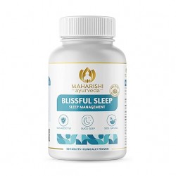 Maharishi Ayurveda Blissful Sleep Tablets For (60 Tablets x Pack of 1) Sleep Management