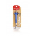 Crystal Plastic Abs Lighter, Multicolour 1pc