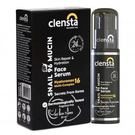 Clensta Snail 96 Mucin Skin Repair Face Serum - 30ml