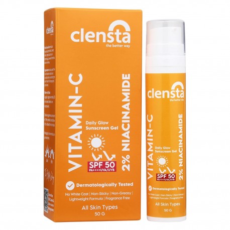 Clensta Daily Glow Sunscreen Gel - 50gm
