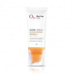 O3+ Derma Cult Glow Shield Sunscreen SPF 50 PA+++(50gm)