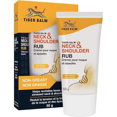 Tiger Balm Neck and Shoulder Rub Cream Imported Cream (50 g)