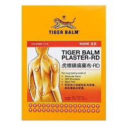 Tiger Balm PLASTER PATCH warm Plaster & Patch (10 CM x 7CM) 2 patches