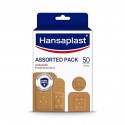 Hansaplast Antiseptic Plasters in Various Shapes & Sizes Pack of 50 Units pack of 2