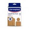 Hansaplast Antiseptic Plasters in Various Shapes & Sizes Pack of 50 Units pack of 2