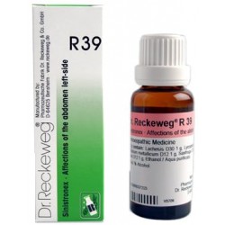 Dr. Reckeweg R39 Affections Of The Abdomen Left Side Drop pack of 3