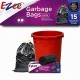 Ezee Garbage Trash Bag for Dustbin | 30 Pcs Large 24 X 32 Inches 15 Pcs x Pack of 2