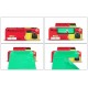Shalimar Premium Garbage Bags Size 17 X 19 Inches (Small) 120 Bags (4 Rolls) Dustbin Bag/Trash Bag Green Color