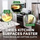 Scotch-Brite Sponge Wipe Resusable Kitchen Cleaning (pack of 5)
