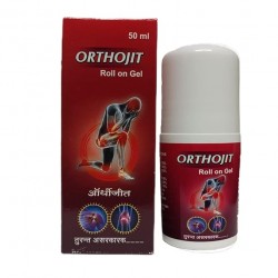 Orthojit Roll on Gel Oil for Back, Ayurvedic Pain Relief Oil Roll on 50 ml pack 2