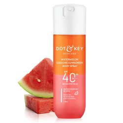 DOT & KEY Watermelon Cooling Spf 40 Pa+++ Sunscreen Body Spray 110ml (Pack of 2)