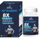 Naturstrong 100% Natural Fat Burner 8X For Weight Loss 60 tab Supplements For Women&Men
