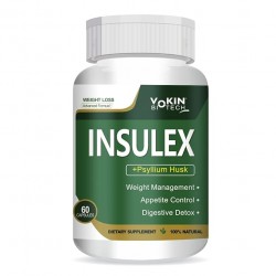 Vokin Biotech Insulex Weight Management | Appetite Control Digestive Detox (60 Capsules)