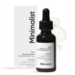 Minimalist 18% Hair Growth Actives Hair Serum  pack of 1