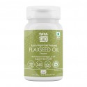 Tata 1mg Flaxseed Oil 1000mg Veg Omega 3 Capsule for Heart Health pack of 3