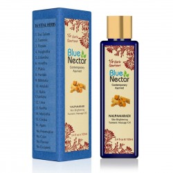 Blue Nectar Nalpamaradi Tailam Massage Oil For Skin Brightening Turmeric