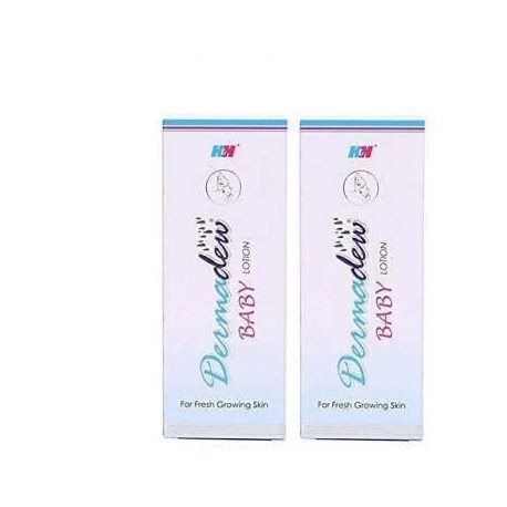 Dermadew Baby Lotion for Fresh Glowing Skin pack of 4