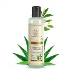 Khadi Natural Green Tea & Aloe Vera Hair Conditioner All Hair Types 210Ml