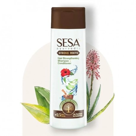 SESA Ayurvedic Strong Roots Hair Shampoo  And Conditioner 200Ml