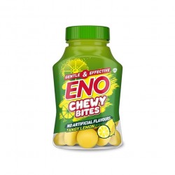 ENO CHEWY BITES: Tasty Chewable Antacid for Gentle LEMON FLAVOUR - Pack of 30 Tabs