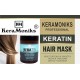 KERAMONIKS Keratin Nutrition Treatment Keratin Nourishing Hair Mask For Dry Hair Type 1000 Ml, 1 Count