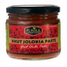 FLAVAA Chili Bhut Jolokia Ghost Pepper Hot Red Chilli Paste (250 ml, Pack of 1) | Glass Jar
