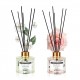 Soul & Scents Jasmine and Midnight Rose Reed Diffuser Set-120 ml  6 Sticks Each Pack of 2