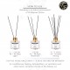 Soul & Scents Jasmine and Midnight Rose Reed Diffuser Set-120 ml  6 Sticks Each Pack of 2