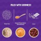 ALPINO High Protein Super Rolled Oats Chocolate 1kg Rolled Oats, Natural