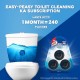 Harpic 150 gm - Marine, Flushmatic In-Cistern Toilet Cleaner Blocks