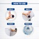 Harpic 150 gm - Marine, Flushmatic In-Cistern Toilet Cleaner Blocks