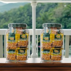 Samrat  Peanut Sing Chikki-Nutty Twist to Indian Sweets Crunchy Brittle Candy Bar Combo Pack of 2 2 x 720g