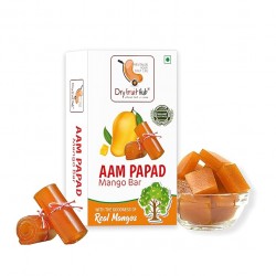 Dry Fruit Hub Aam papad 800gms, Premium Khatta Aam Papad Slice Bar, Aam Papad Khatta Mitha, Pack of 1 Units