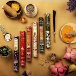 HEM Precious Combo Incense Assorted Pack of 120 Sticks - Pack of 6