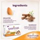 Santoor Skin Softening Sandal & Almond Milk Bathing Soap 125g, Pack of 5