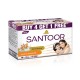 Santoor Skin Softening Sandal & Almond Milk Bathing Soap 125g, Pack of 5