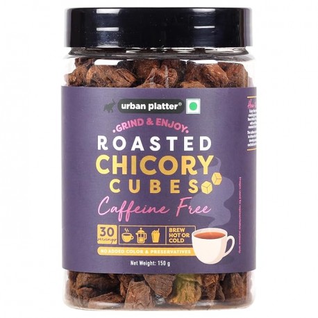 Urban Platter Roasted Chicory Root Cubes, 150g Ready to Brew