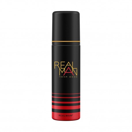REALMAN Fresh Mood Deodorant, Strong Body Spray, Long Lasting Fragrance for Men, 200ml