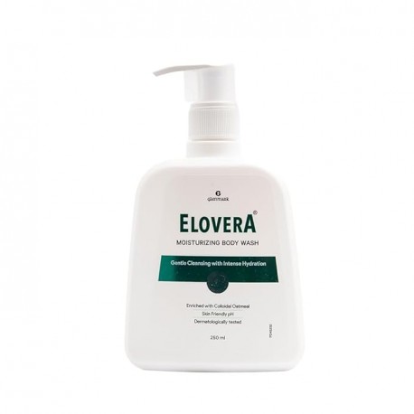 Elovera Body Wash Glenmark 250ml Enriched with Aloe Vera & Vitamin E