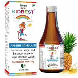 HealthBest Kidbest Appetite Stimulant Syrup for Kids Maintain healthy Weight 200ml
