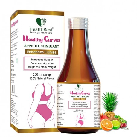 Healthbest Weight Syrup For Women & Girls - 200ml