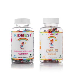 HealthBest Teenbest Multivitamin & Minerals Tablets for Teenagers Each Pack of 60 Tablets Pack of 2