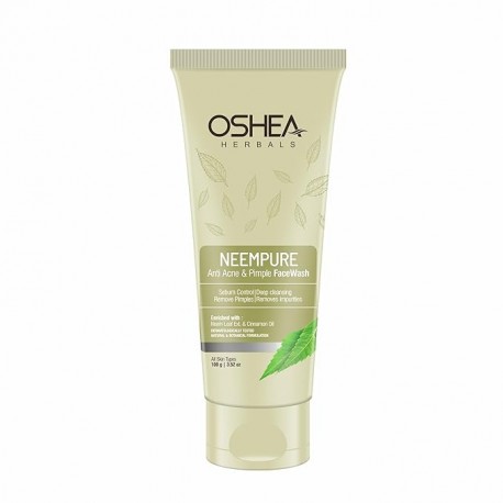Oshea Herbals Neempure Anti Acne & Pimple Gel Face Wash - 100gm
