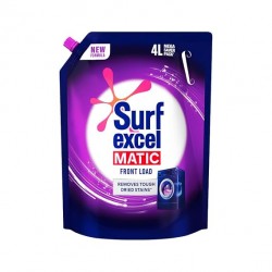 Surf Excel Matic Front Load Liquid Detergent Refill Pouch -  4L
