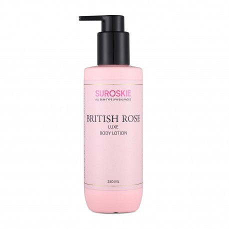 Suroskie British Rose Body Lotion (250ml)