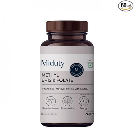 Miduty Methyl B-12 & Folate Capsule pack of 1