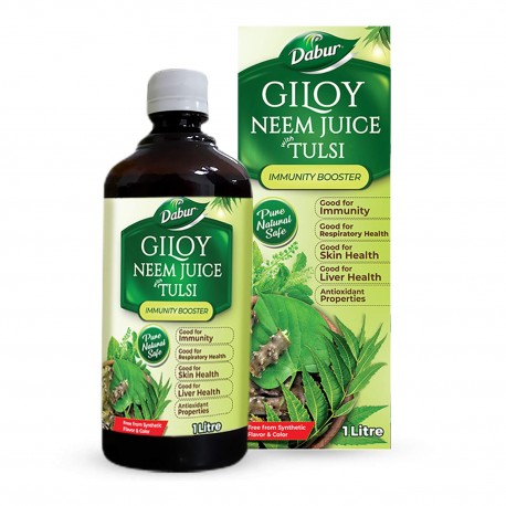 Dabur Giloy Neem Tulsi Juice - 1L