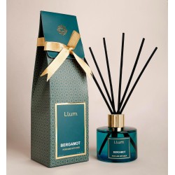 Llum Glass Bergamot Essential Oil Reed Diffuser Set Elegant Gift 100Ml